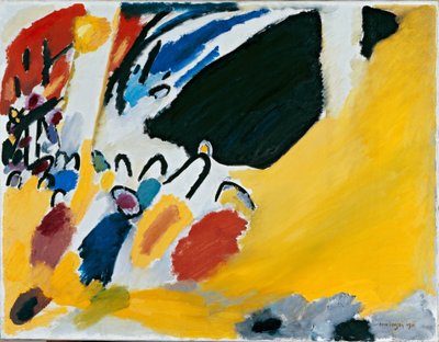 Impressie nr. 3 (Concert) 1911 door Wassily Kandinsky