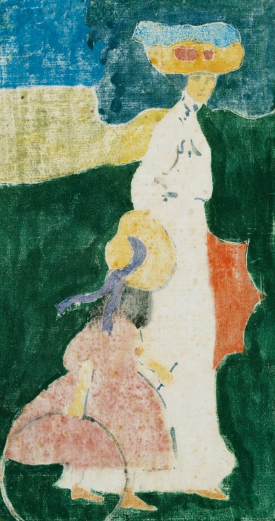 In de Zomer door Wassily Kandinsky