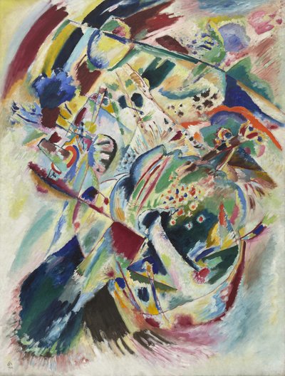 Kandinsky - Paneel voor Edwin R. Campbell nr. 4, 1914 door Wassily Kandinsky