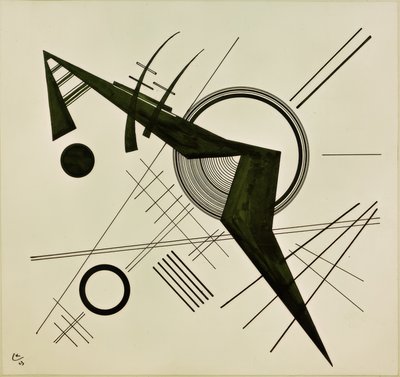 Compositie door Wassily Kandinsky
