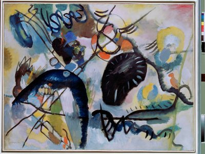 De zwarte vlek door Wassily Kandinsky