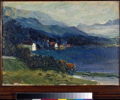 Lac Kochel door Wassily Kandinsky