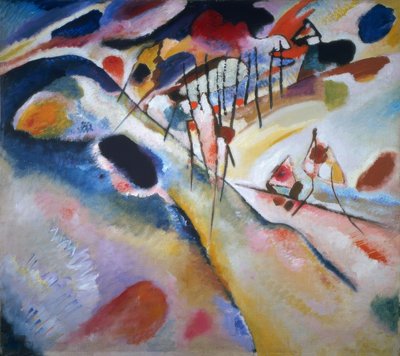 Landschap door Wassily Kandinsky