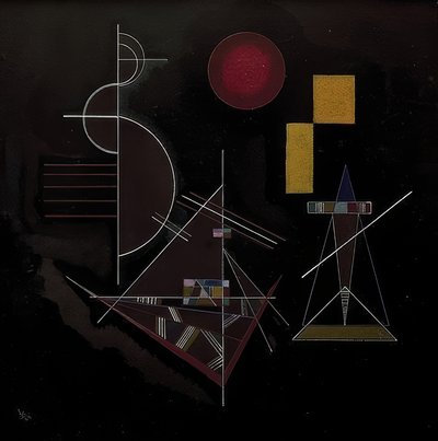 Licht in zwaar door Wassily Kandinsky