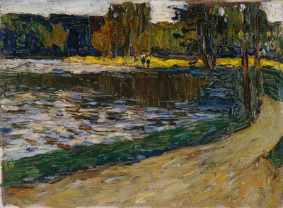 München – Engelse Tuin door Wassily Kandinsky