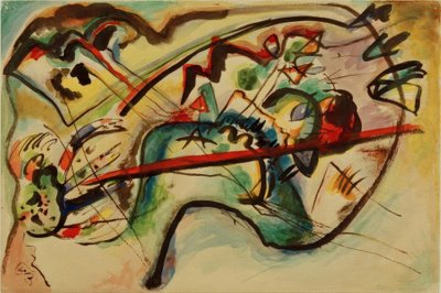 Zonder titel door Wassily Kandinsky