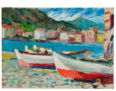Rapallo, boten door Wassily Kandinsky