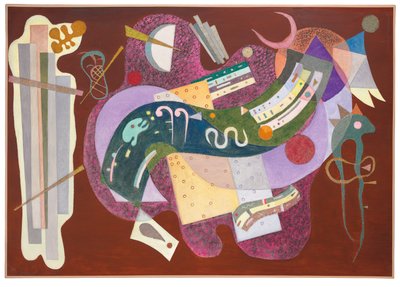 Stijf en gebogen door Wassily Kandinsky