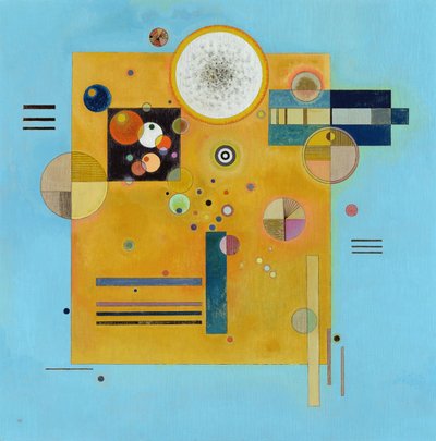 Zachte druk, 1931 door Wassily Kandinsky