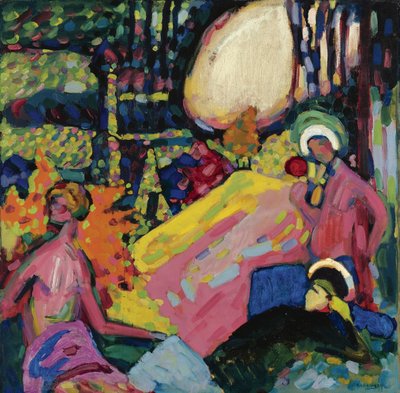 Witte Toon door Wassily Kandinsky