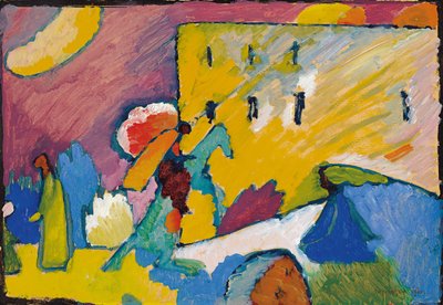Studie voor Improvisatie 3 door Wassily Kandinsky