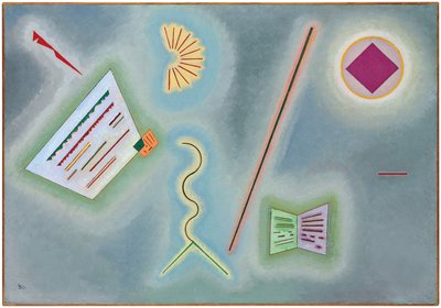 Oppervlakken en lijnen door Wassily Kandinsky