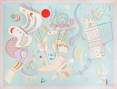 Tensions Claires door Wassily Kandinsky