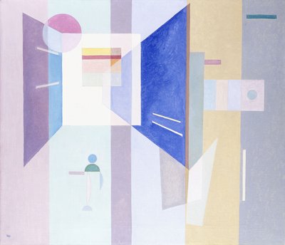 Naar Rechts-Naar Links door Wassily Kandinsky