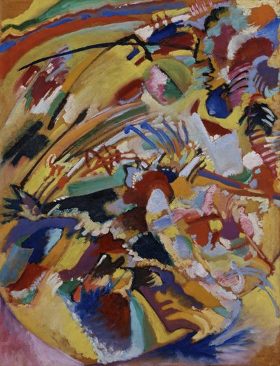 Ongenoemde Improvisatie I door Wassily Kandinsky