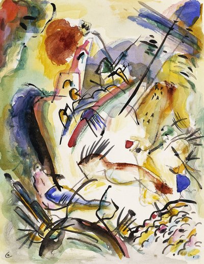 Zonder Titel door Wassily Kandinsky