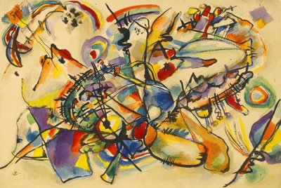 Zonder titel door Wassily Kandinsky