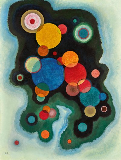 Verdiepte impuls door Wassily Kandinsky