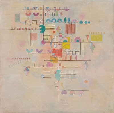 Zachte opgang door Wassily Kandinsky