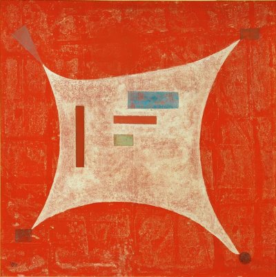 Op vier hoeken door Wassily Kandinsky