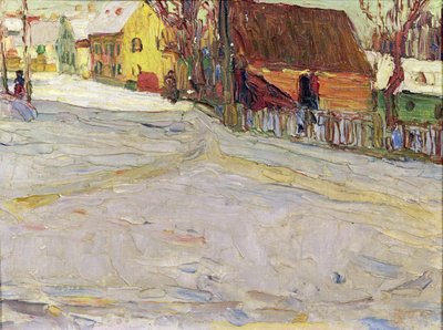 Stadslandschap door Wassily & Marc Franz (1880 1916) Kandinsky