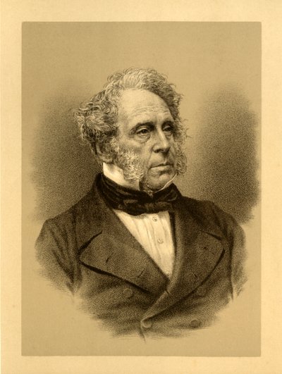 Henry John Temple, 3e burggraaf Palmerston. Premier 1855-1858 en 1859-1865, ca. 1850, ca. 1880 door Watkins