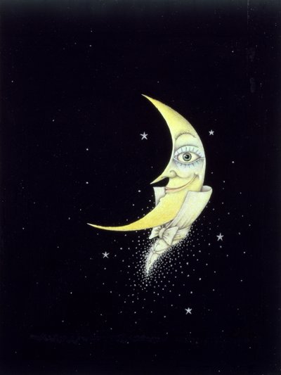 Night Out (potlood en kleurpotlood op papier) door Wayne Anderson