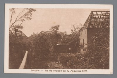 Borculo -- Na de cycloon op 10 augustus 1925 door Weenenk and Snel