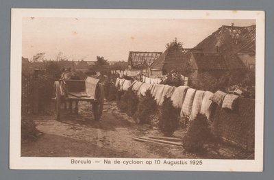 Borculo -- Na de cycloon op 10 augustus 1925 door Weenenk and Snel
