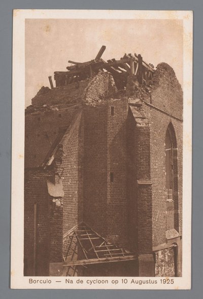 Borculo -- Na de cycloon op 10 augustus 1925 door Weenenk and Snel
