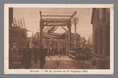 Borculo -- Na de cycloon op 10 augustus 1925 door Weenenk and Snel