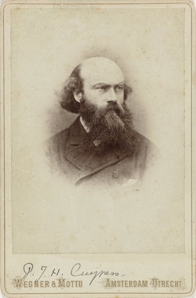 Portret van P.J.H. Cuypers door Wegner and Mottu