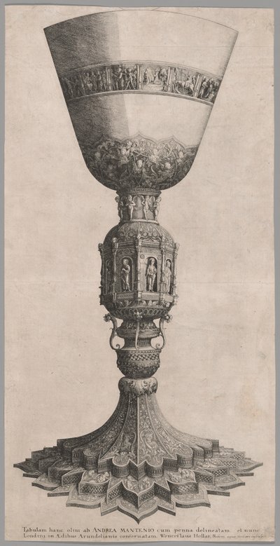 Kelk door Wenceslaus Hollar