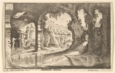Amphitiatri Romani door Wenceslaus Hollar