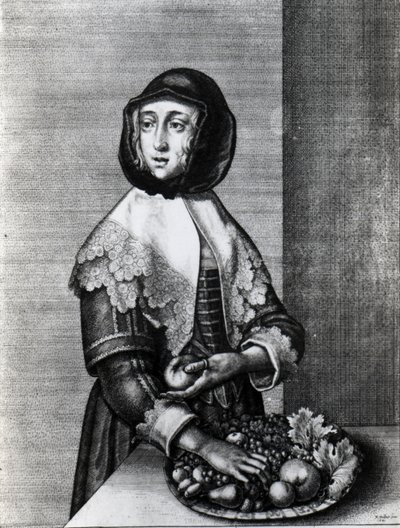 Herfst, 1641 door Wenceslaus Hollar