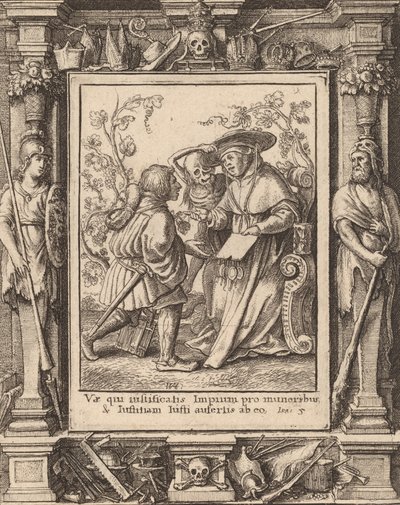 Kardinaal, 1651 door Wenceslaus Hollar