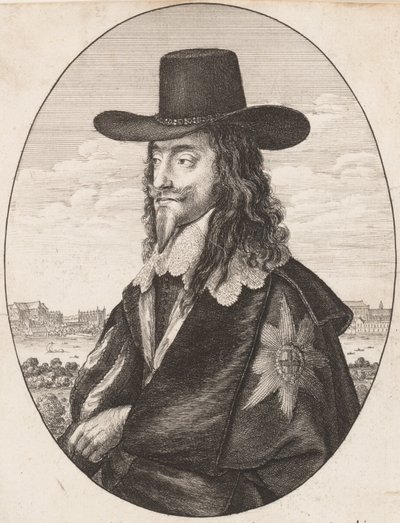 Karel I, 1649 door Wenceslaus Hollar