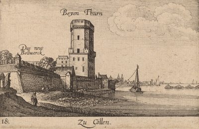 Keulen, 1635 door Wenceslaus Hollar