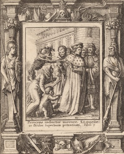 Hertog, 1651 door Wenceslaus Hollar