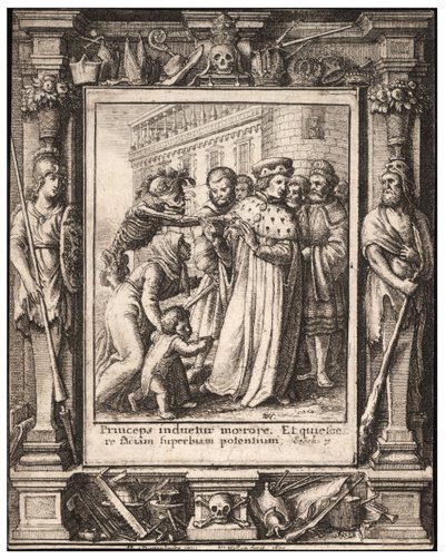 Hertog door Wenceslaus Hollar