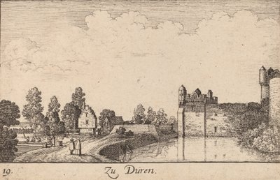 Duren door Wenceslaus Hollar