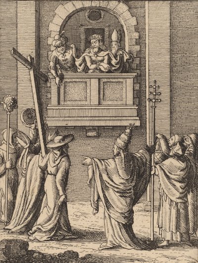 Ecce Homo door Wenceslaus Hollar
