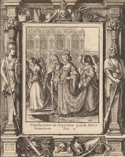 Keizerin, 1651 door Wenceslaus Hollar