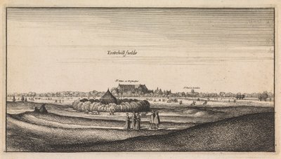 Engelse Uitzichten: Tootehill Fields door Wenceslaus Hollar