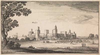 Engelse Zichten: Windsor door Wenceslaus Hollar