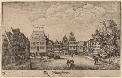 Frankfurt door Wenceslaus Hollar