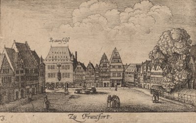 Frankfurt, 1635 door Wenceslaus Hollar