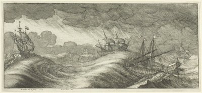 Galei door Wenceslaus Hollar