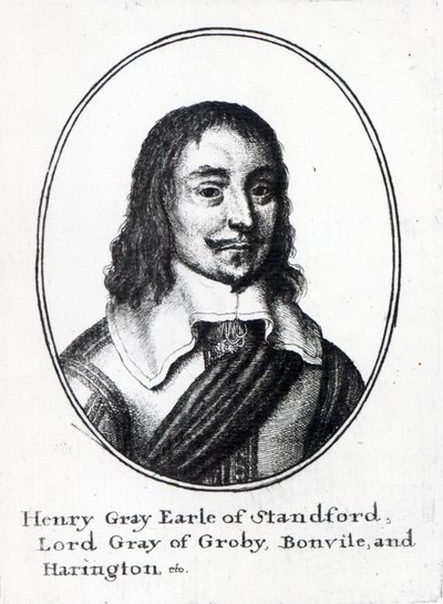 Henry Grey, 1e Graaf van Stamford door Wenceslaus Hollar