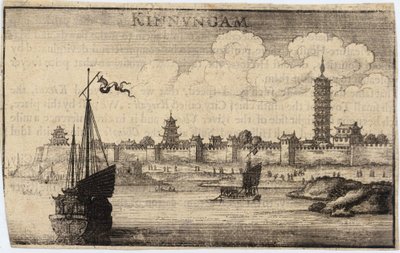 Kinnungam door Wenceslaus Hollar